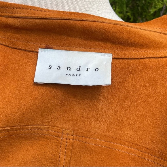 Sandro Paris Leather Jacket - Picture 8 of 17